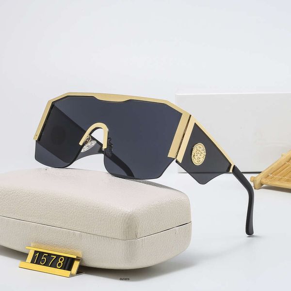 1578 Top Luxury Sungass Sungasses Polaroid Lens Designer Womens Mens Adumbral Goggle Senior Eyewear For Women Eyeglasses Frame Vintage Metal Sun Goinds Gifs