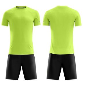 1587Shion 11 Team Lege Jerseys Sets, Training Soccer draagt ​​korte mouw met shorts 16897