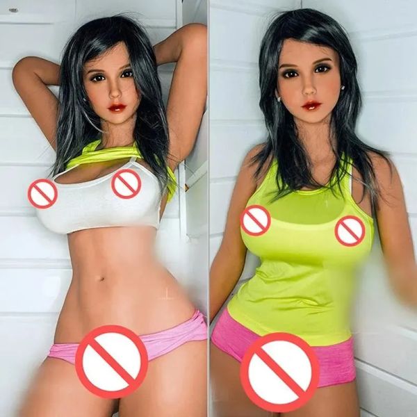 Muñeca sexual realista de silicona de 158cm, pechos grandes, juguetes realistas para coño vaginal, manos y pies suaves, inserción Anal, juguetes de Anime sexys, muñecas de amor para masturbación