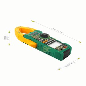 15A 6000 Compte TRUE RMS Numérique Compteur Testeur de courant de tension AC / DC avec mesure de l'inductance et de la NCV