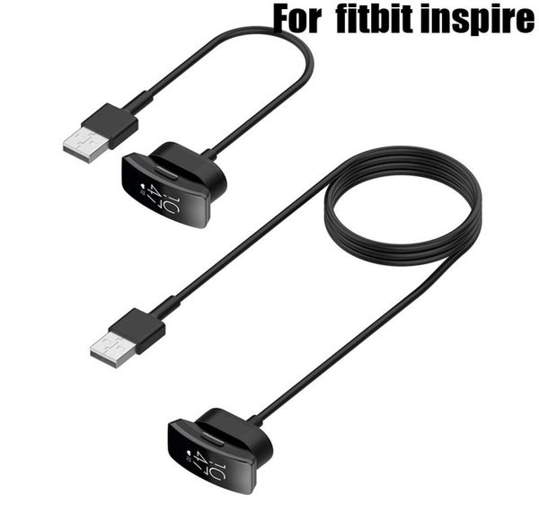 Cable de estación de carga USB de 15cm y 100cm para pulsera inteligente fitbit inspire hr cable de carga rápida universal cord3286640