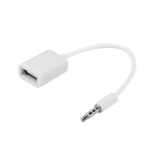 15 cm de 3.5 mm 2.0 Línea de cable Audio Aux Jack Male a USB Accesorios de autos Auto Escriba un Convertidor OTG Femenino Cable de cables