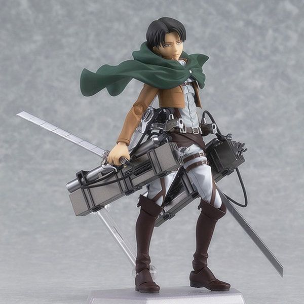 15 cm Anime Attack on Titan Levi Eren Yeager Mikasa PVC figura de acción juguete colección modelo muñeca regalo