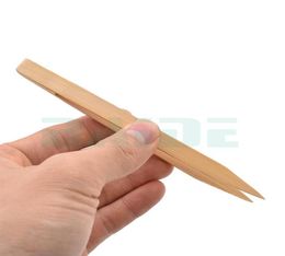 15 cm antistatische promotie puntige punt bamboe rechte pincet theetang handig hulpmiddel2821428