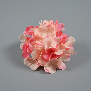 15 cm Hortensia artificiel Decorative Silk Flower Head for Wedding Wall Party Decoration Fleur Home Décore Décoration Accessoire 238p