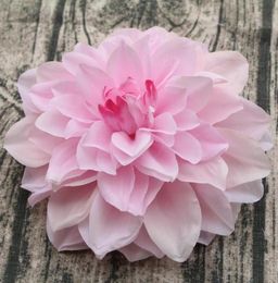 15 cm Big Artificial Silk Dahlia Flower Head for Wedding Flowers Wall Floral Party Home Decorative 1PCS6557439
