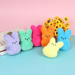 15cm lindo peluche coneño conejo peep juguetes de pascua simulación muñeca de peluche para niños niños regalos de almohada suave niña juguete bb0220