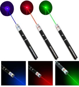 15 cm Great krachtige groene blauw paars Paarse rode laser Pointer Pen Stylus BEAM Lichtverlichting 5MW Professionele high power Pens5251396