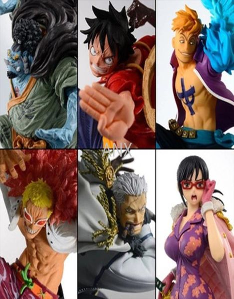 15cm One Piece Luffy Marco Jinbe Smoker Tashigi Doflamingo Figura PVC Action Anime Collection One Piece Doll Toys Gifts 1002272603