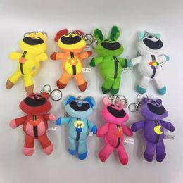 15 cm Crimiders souriants Toys en peluche Catnap Dogday Poupées en peluche Cartoon Chain pour hommes Femmes Sac à dos Pendent Keechain for Kids