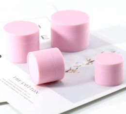 15g 20g 30g 50g En Gros PP bouteille Cosmétique Crème Pots Avec Couvercle Vide Lotion Conteneur Noir Bleu Rose Blanc Bouteilles D'emballage