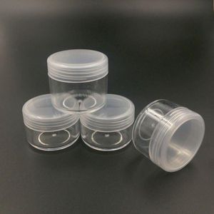 15g Frascos de contenedores cosméticos de plástico transparente con tapas de PE PET CRAMET CRAM MAPITA MAPITA Cañas de ojo de ojo Botella de joyería Luban