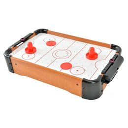 15 inch draagbare tafelblad air hockey arcade tafel voor speelkamer met 2 pushers en 1 puck voor kinderen kerstcadeau 240219