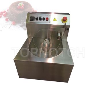 Máquina de recubrimiento de chocolate, 15kg, chocolates derretidos y templados, formador de preservación del calor, 110V/220V