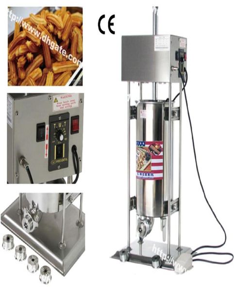 Extrudeuse électrique automatique de boulanger de Machine de fabricant de Churro espagnole de 15L à usage Commercial 110v 220v avec 5 buses 7721778