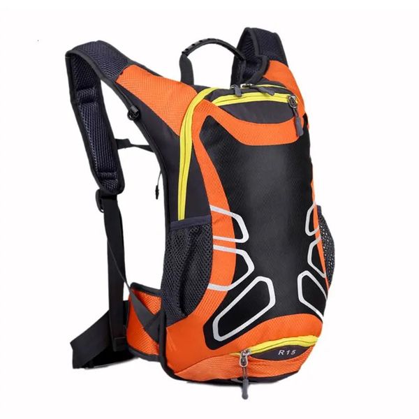 Mochila para ciclismo de 15l con soporte para el casco mochilas de bicicleta de esquí livianas para caminatas al aire libre Bolsas de viaje de campamento 231227