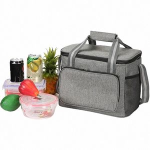 15l sac thermique boîte à lunch pour le travail sac de pique-nique voiture Bolsa réfrigérateur sac isotherme portable sac à dos alimentaire T3Dw #