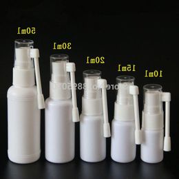 15 ml 20 ml 30 ml 50 ml bouteille nasale en plastique vide petites bouteilles de pulvérisation de brume de rotation Psqtq