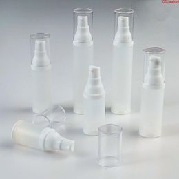 15 ml 20 ml reizen Mini Cosmetische Airless Bottle Diy Frosting Vacuüm 30 ml 50 ml Liquid Lotion Cream toiletartikelen Container 150 stcs/Lotgoods Kijcd