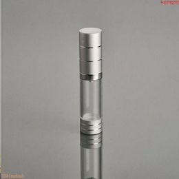 15 ml 30 ml 50 ml 80 ml 100 ml Silver Airless Bottle Cosmetic Pakket Vacuümpomplotion Travel Case#466Goods BBMLO