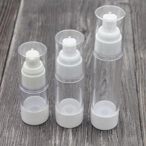 15 ml 30 ml 50 ml Lege Airless Fles Lotion Crème Pomp Plastic Container Vacuüm Spray Cosmetische Flessen Dispenser voor Reizen Bxhvi