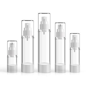 15 ml 30 ml 50 ml Lege Airless Pump Flessen Reislotionpompcontainers/Airless Lotion Atomizer Dispenser Refilleerbare Cosmetische Spray Bot WJab