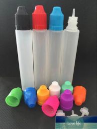 15 ml 30 ml eliquid fles druppelaar PE plastic lege pen stijl fles met kleurrijke caps e sap flessen All-match