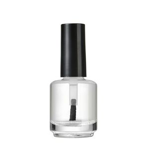 15 ml lege nagellakfles met borstelnavulbare heldere glazen nagelkunst opslagcontainer zwart deksel iroxf