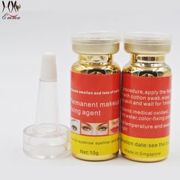 15 ml Microblading Pigment Fixing Agent Permanente Make-up Inkt Kleur Lock Sistence Vloeistof voor Munsu Tattoo Wenkbrauw vaste lijn