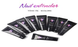 15ml Nail Extender Gel Polish Vernis Voor Nagels Verlenging LED Beeldhouwen Harde UV Gels Lak Manicure Tool5129367