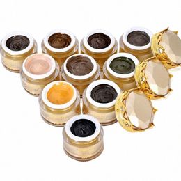 15ml Tattoo Pigment Permanente Make-up Inkt Set Wenkbrauw Lippen Ooglijn Tattoo Kleur Microblading Pasta Wenkbrauw Tattoo Tekening Maken 68Ej #