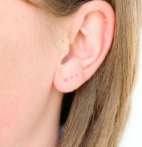 15 mm Mini petites boucles d'oreilles pour femmes et hommes Real 925 argent sterling minuscule mignon rond couleur perçage perçage oreille fin bijoux7685908