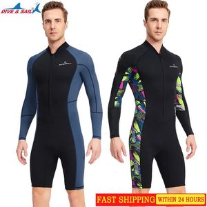 15 mm neopreen wetsuit heren surfen duikpak apparatuur onderwater vissen speervissen kitesurf badkleding nat 240328