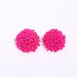 15 mm Small Seed Bead Topper Graine Perle Round Connecteurs de boucle d'oreille Dome Finding Pom Pom Style Bijoux de liais