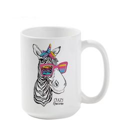 Tasses blanches à Sublimation de 15oz, tasses à café vierges, transfert de chaleur personnalisé, tasse d'eau en céramique, cadeau de fête, tasses à boissons 002