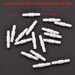 15pcs Eco Solvent Y Forme du tube d'encre Connecteur UV pour un grand format Y Machine d'imprimante du connecteur blanc de tube d'encre Y