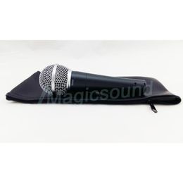 Hoge kwaliteit SM 58 58LC Bedrade Dynamic CardioID Professional Microphone Legendary Vocal Microfone Mike Mic