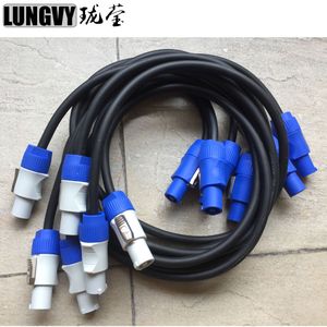 15pcs/lot 1Meter Male&Female PowerCon Power Connector for Power Input 3 Pin For Moving Head 5R 7R Plug
