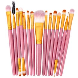 15 pcs de maquillage des pinceaux Set Great en plastique professionnel