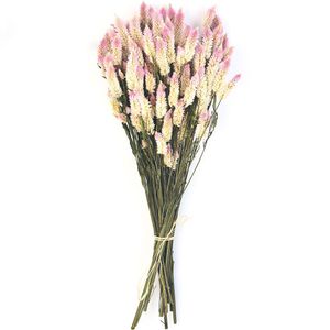 15 pièces fleurs de mariage séchées naturelles rose noël saint valentin cadeau mariage tactile décor cadeau Bouquet Y1128