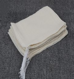 15pic 1520 cm sacs de gaze de coton sacs de décoction de médecine chinoise séparation des scories brassage sacs de fabrication de vin filtre à soupe 4855961