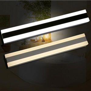 LED acrylique morror lumière 15 w/18 w salle de bain éclairage maquillage miroir led luminaire décoration de la maison éclairage appliques murales