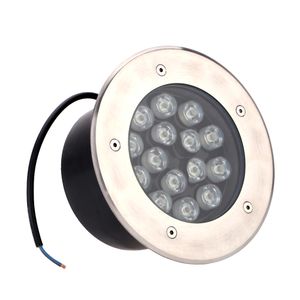 Lámpara LED de 15W para exteriores, suelo de jardín, lámpara enterrada subterránea, luz de paisaje AC 85-265V, resistente al agua IP67