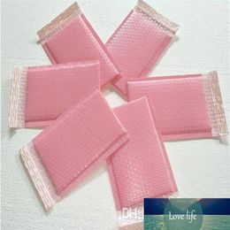 15x20 5cm Bruikbare ruimte roze Poly bubble Mailer enveloppen gewatteerde Mailing Bag Zelfsluitende Roze Bubble Verpakking Bag168F