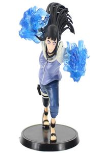 16.5cm Shippuden Hyuuga Hinata Twin Lions Fist Battle Ver.PVC Figuur speelgoedpop Collectible Model ACGN Figurine Y200421231V7751682