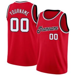 Jersey de hockey de baloncesto de cuello redondo personalizado