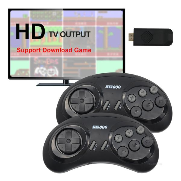 Console de jeu rétro MD Genesis 16 bits pour Sega Genesis, 688 jeux classiques intégrés, manette de jeu vidéo avec TV HD