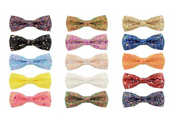 16 couleurs 3 pouces pinces à cheveux paillettes pour femmes filles Boutique à la main enfants cheveux arc épingles à cheveux enfants paillettes Barrettes cheveux Accesso5545682