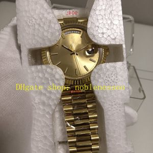 16 kleuren 904L staal 40 mm automatische horloges Heren 228238 Champagne Romeinse wijzerplaat Gecanneleerde bezel 18K geelgouden armband 228239 Everose Gmf Cal.3255 uurwerk herenhorloge