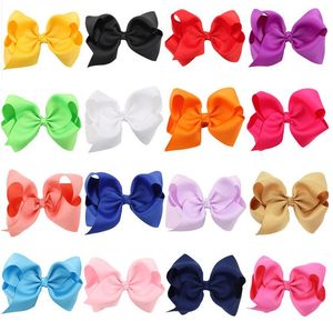 16 colores Bebé Moda Boutique Arcos de la cinta para el pelo Arcos Horquilla Cintas para el cabello accesorios Niño Hairbows flor hairbands niñas animar arcos